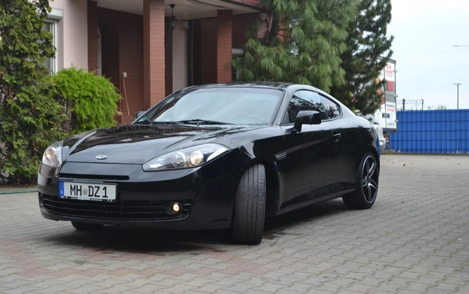 Hyundai Coupe cena 24400 przebieg: 190000, rok produkcji 2008 z Prochowice małe 211